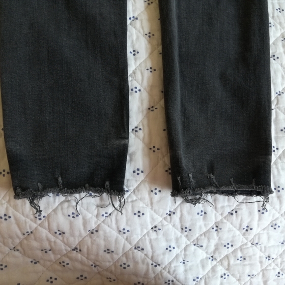 Zara Size 8 Skinny Leg Cut Gray Jeggings - Picture 12 of 12